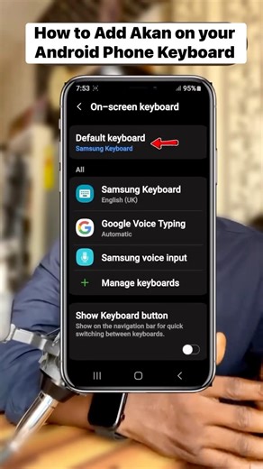 How to Add Akan Language on Your Android Phone Keyboard #Sportsnews #relationshiptalk #education #techtips | Trends TV Global