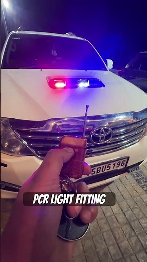 PCR light Fitting done (car accessories)