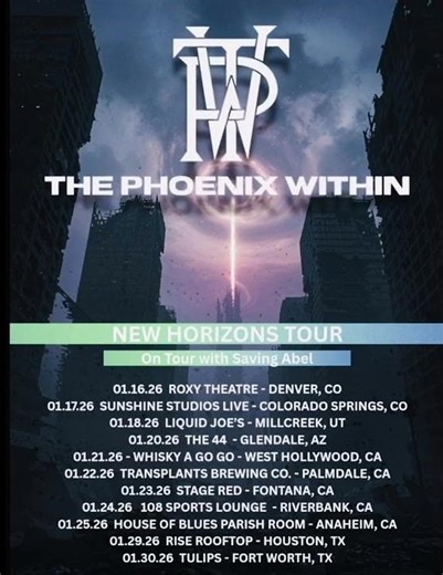 The Phoenix Within - New Horizons Winter Tour