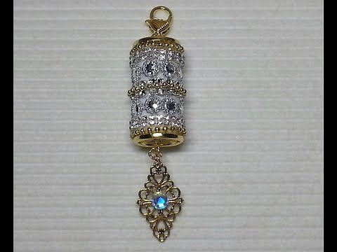 DIY~Make A Gorgeous & Lightweight Felt Purse Charm Or Ornament!