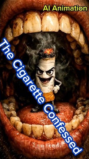 The Cigarette Confessed — An AI Animated Short Film About Smoking Harm