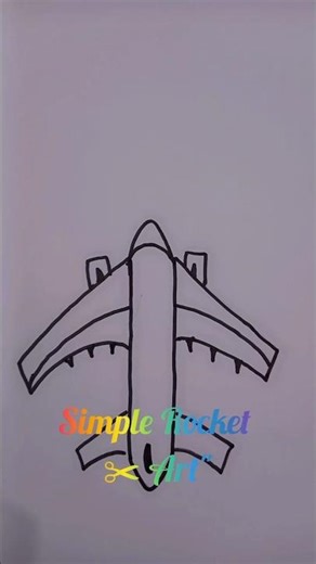 "Easy Rocket Drawing | Step by Step Tutorial 🚀✏️"