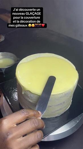 Découverte d'un nouveau glaçage pour gâteaux