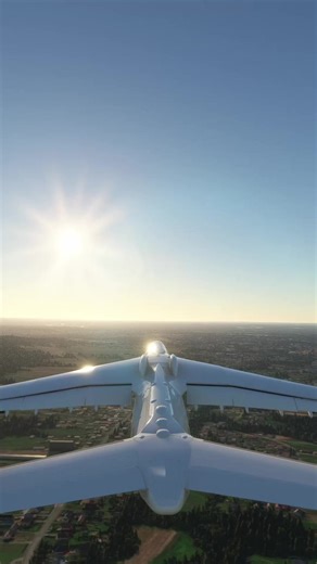 AN-225 Mriya Landing in Tarnów (MSFS2020)