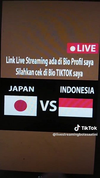Live Streaming Indonesia Vs Japan Hari Ini