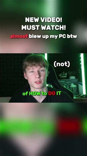 I Almost Lost My Finger Building My PC #transition