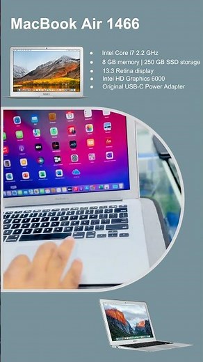 Apple MacBook Air A1466 (2017) Full Overview | Lightweight & Reliable #refurbishedlaptop #macbook