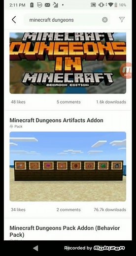 how to dowload minecraft dungeons mod