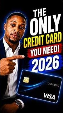 The ONLY Credit Card You Need in 2026 Best Credit Card for Beginners