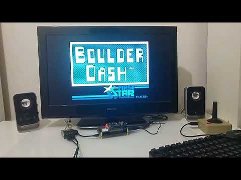 Mister FPGA Board Emulating ATARI 800 XL Computer