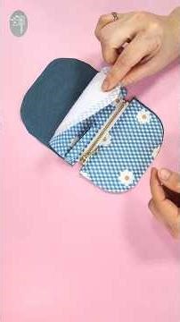 Quick and Easy sewing tips / mini zipper pouch
