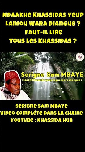 Ndaakhe Khassidas Yeup Laniou Wara Diangue ? | Serigne Sam Mbaye