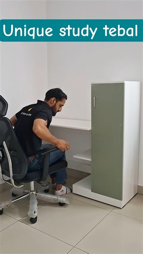 ABOUT SPACE Study Table Setup 🔥 DIY Desk with Storage | Gaming + Study Table #shoets #diy