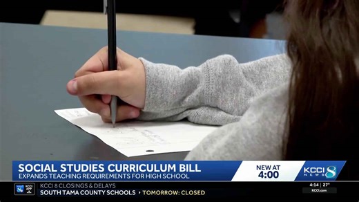 Iowa bill proposes full unit of US government in high school curriculum