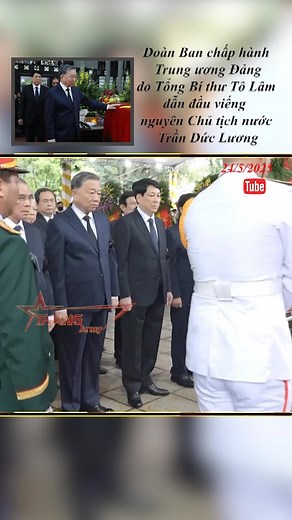 555K views · 4.6K reactions | Đoàn Ban chấp hành Trung ương Đảng do Tổng Bí thư Tô Lâm dẫn đầu viếng nguyên Chủ tịch nước Trần Đức Lương #ToLam#chutichnuoc#phamminhchinh#reelsfypシ#tintuc | Nguyễn Văn Thắng | Facebook