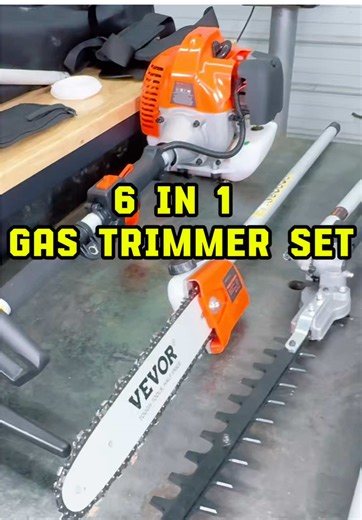 Ultimate Lawn Care Tool Set: Trimmer, Saw & More