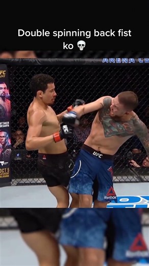 Double spinning back fist ko