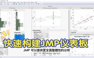 构建JMP仪表板(Dashboard)