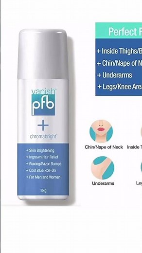 HOW TO USE PFB VANISH FOR RAZOR BUMPS, INGROWN HAIR & SKIN BRIGHTENING | AMAZON FINDS!
