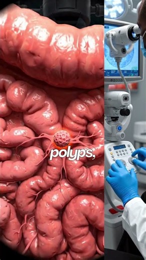 Inside Your Colon: A 3D Look at Colonoscopies #Colonoscopy #ColonHealth #CancerAwareness #shorts