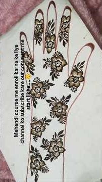 Ye Simple Mehendi Har Ladki Par Beautiful Lagegi 🥰#shorts #viralvideo