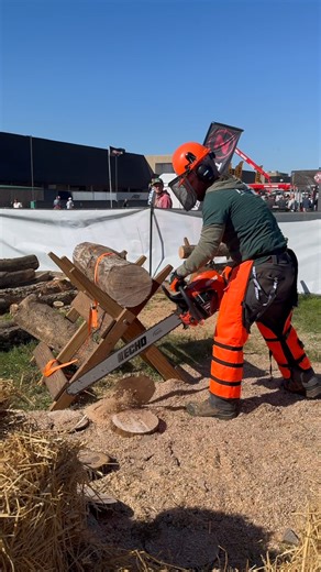 ECHO USA showing out with the CS-7310P 32-inch chainsaw! | Pro Tool Reviews