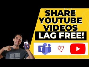 How to Share Youtube videos in Teams without Lag
