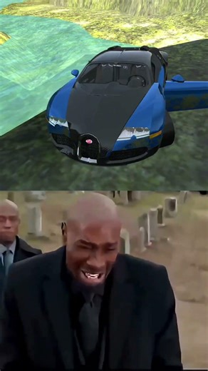 Bugatti Chiron Crash 😱🥺 in Car Simulator 2 #youtubeshorts #carsimulator2