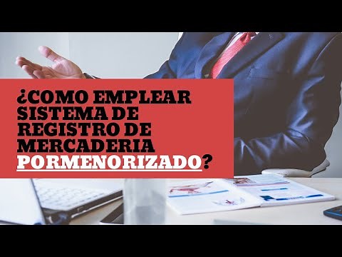 Sistema de registro Pormenorizado 1 de 2