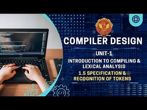 1.5 Specification & Recognition of Tokens | CS603(C) |