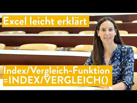 Excel einfach erklärt: Index/Vergleich-Funktion | =INDEX/VERGLEICH() (2021)