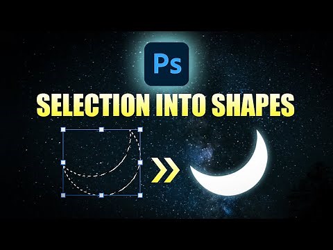 Convert Selection Into Shape Adobe Photoshop