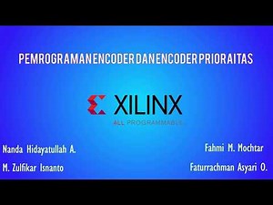 Pemrograman Encoder dan Encoder Prioritas