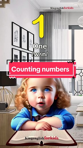 Counting Numbers for Kids: 1 to 10 with King English | Learn English Easily!