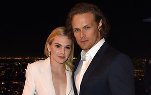 Sam Heughan & MacKenzie Mauzy Failed an Escape Room, But Still Had Fun!