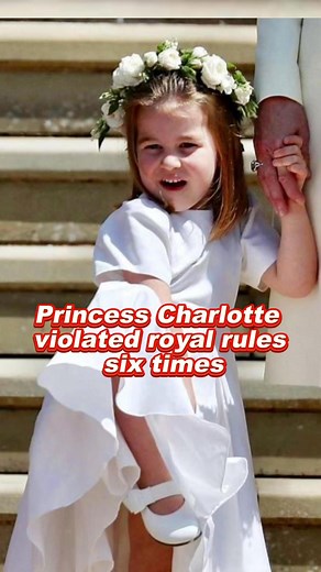 Princess Charlotte violated royal rules six times | Last Moment