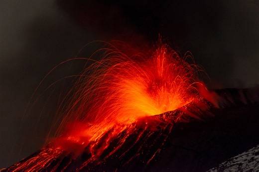 Europe’s most active volcano is erupting, and tour guides are told to stay away