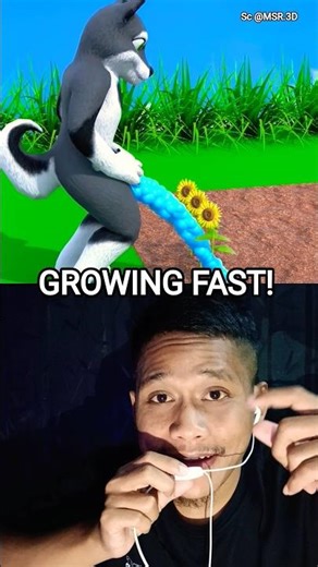 This Sunflower Is Growing Too Fast⁉️MSR.3D