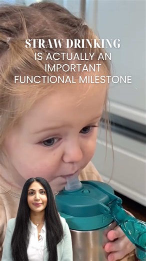 Most parents think straw cups are just another transition after bottles and sippy cups. But straw drinking is actually an important functional milestone. It requires the lips to seal, the tongue to elevate, and the muscles of the mouth to coordinate swallowing. These are the same functions that support proper speech, jaw development, and healthy airway growth. When straw drinking is difficult, it is often a clue that something in the oral function is not working as easily as it should. Sometimes