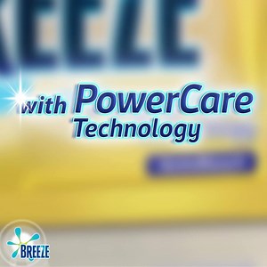 NEW Breeze with PowerCare Technology is tough when it has to be, and gentle where it needs to be! It's tough on stains but is now gentler than ever on your hands! | Breeze Philippines