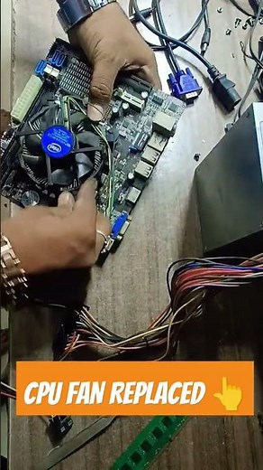 Cpu fan Replace at home #techtips #computer #msword #dimplecomputerssolutions #laptoprepair #powerm