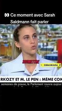 Sur le plateau, Sarah Saldmann ne se laisse pas démonter face à Pascal Praud.
