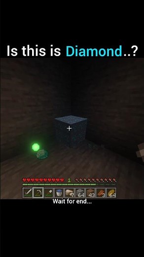 This Diamond Ore Is Fake?! Minecraft Illusion 😱