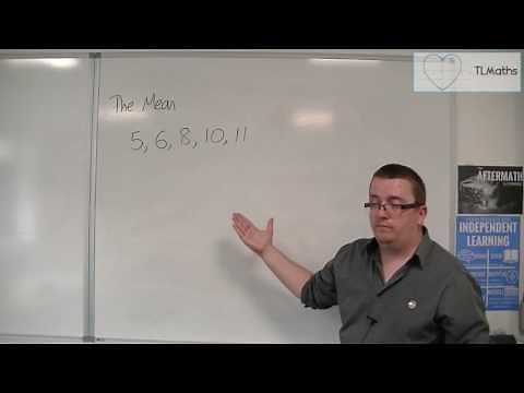 Core Maths - The Mean