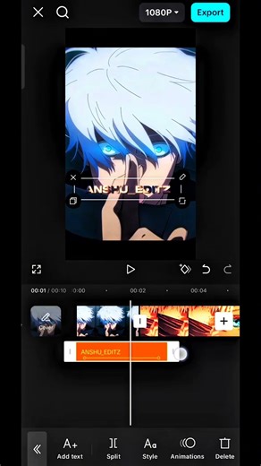 Capcut overlay text tutorial | #capcut #edit | Capcut watermark tutorial | overlay text tutorial