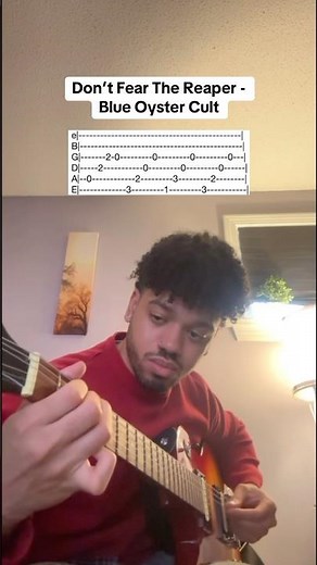 Learn how to play Don’t Fear The Reaper by Blue Oyster Cult! #guitar #guitartutorial