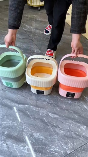 Comment for link 😀👍 portable washing machine #portablewashingmachine #compactappliances #easywash #hostelliving #travelhacks | Unique Trend Finds