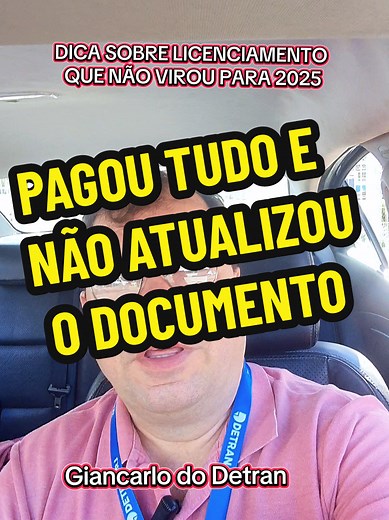 Documento do carro moto não atualizou pagando ipva e taxa de licenciamento. Te explico o que pode ter acontecido. #ipva #blitz #detran #licenciamento #mafiadodetran