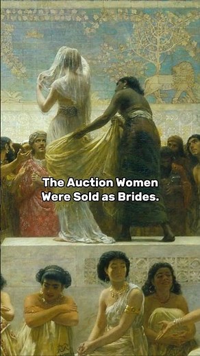 The Auction Where Women Were Sold as Brides #story #history #art #arthistory #painting #storytime