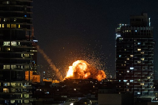 Woman killed, dozens injured as Iranian missile strikes Tel Aviv residential block